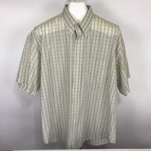 Taylor & Henry XL Short Sleeve Button Front Shirt